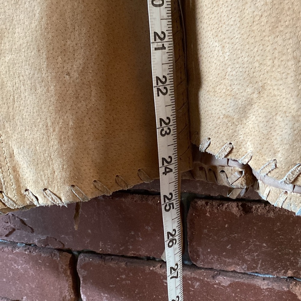 Rustic Leather Blazer - image 2